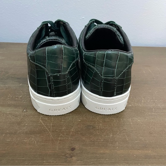 GREATS Green Croc Sneakers - Picture 6 of 13